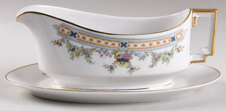 10899 Gravy Boat with Attached Underplate by Heinrich - H&C
