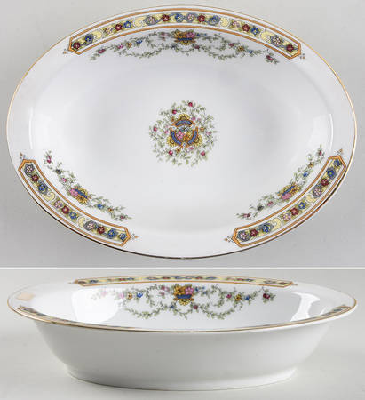 HC26 10" Oval Vegetable Bowl