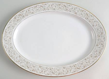 HC27 14" Oval Serving Platter