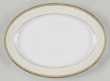 HC287 14" Oval Serving Platter