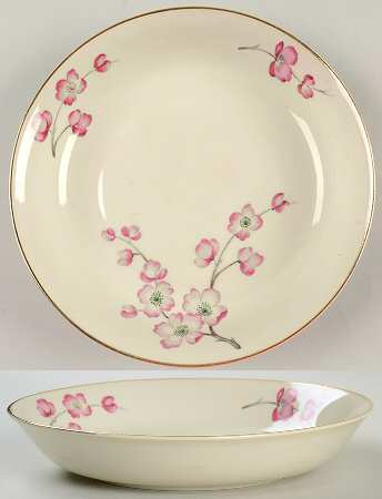 HC29 (IVORY BACKGROUND) Coupe Soup Bowl