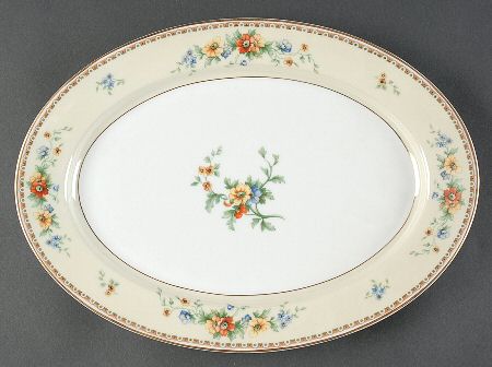 10906 14" Oval Serving Platter