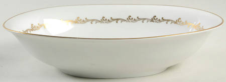 HC383 10" Oval Vegetable Bowl