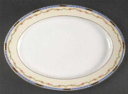 HC40 14" Oval Serving Platter
