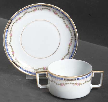 HC40 Flat Bouillon Cup & Saucer