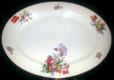 HC400 12" Oval Serving Platter