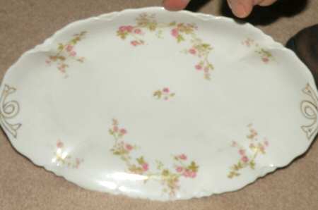 HC441 12" Oval Serving Platter