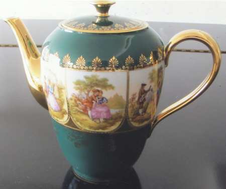 Love Story Coffee Pot & Lid