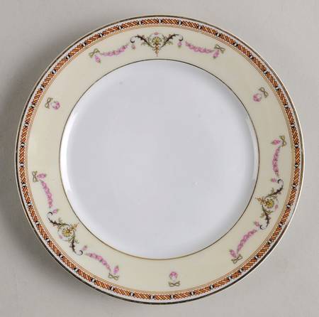 HC481 (Cream Rim, White Center) Bread & Butter Plate