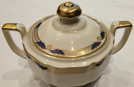 12952 Sugar Bowl & Lid