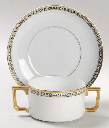 HC9 Flat Bouillon Cup & Saucer