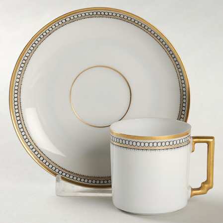 HC9 Flat Demitasse Cup & Saucer Set