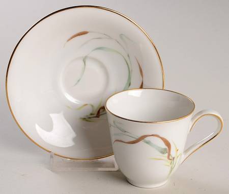 HC99 Flat Demitasse Cup & Saucer Set