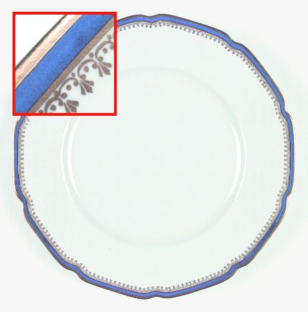 Lafayette Cobalt Dinner Plate