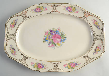 Lady Louise 15" Oval Serving Platter