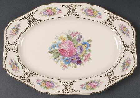 Lady Louise 11" Oval Serving Platter