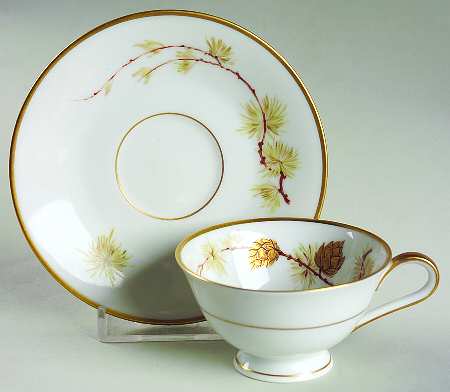 Larchmont Footed Demitasse Cup & Saucer Set