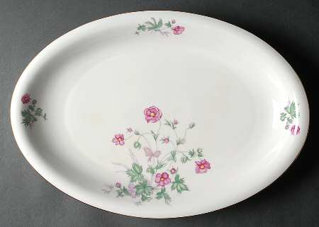 Le Printemps 16" Oval Serving Platter