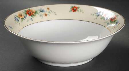 Lorraine 9" Round Vegetable Bowl
