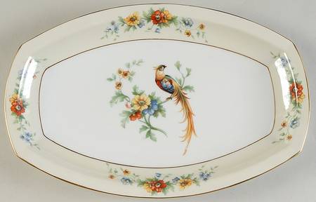 Lorraine 11" Oval Serving Platter
