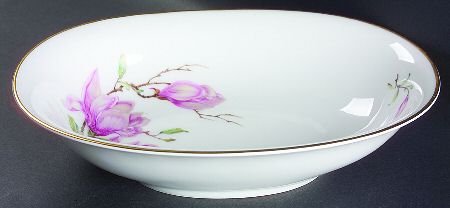 Magnolia 10" Oval Vegetable Bowl