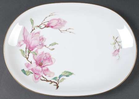 Magnolia 14" Oval Serving Platter