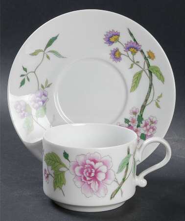 Malaga Flat Cup & Saucer Set