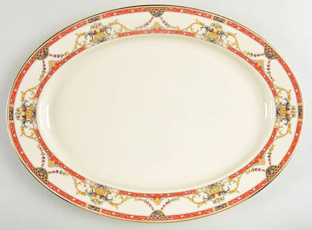 Maurice 14" Oval Serving Platter