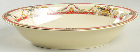 Maurice 10" Oval Vegetable Bowl