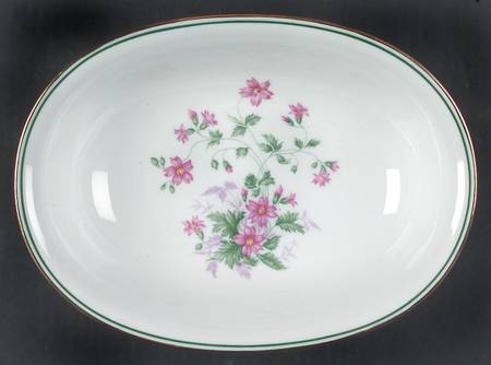 Maytime 10" Oval Vegetable Bowl