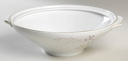 Meadow Flowers Round Vegetable No Lid