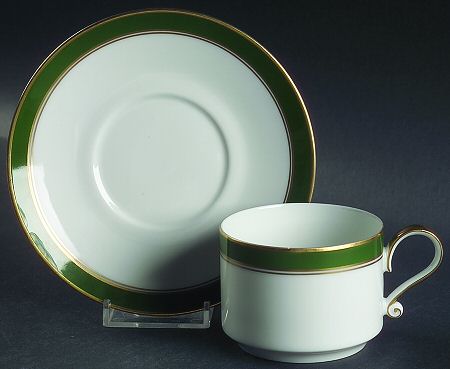 Michaela Flat Cup & Saucer Set