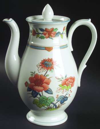 Nanking Coffee Pot & Lid