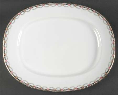Navarre 15" Oval Serving Platter