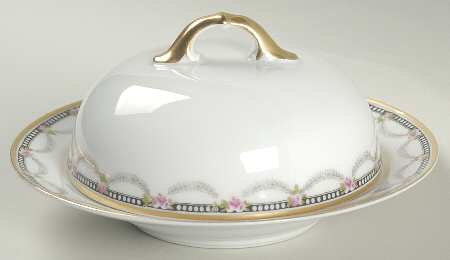 Navarre Round Covered Butter