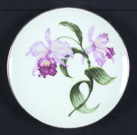 Orchid Bread & Butter Plate