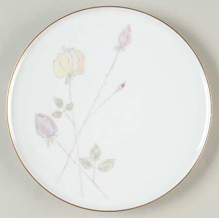 Pastel Bud Salad Plate