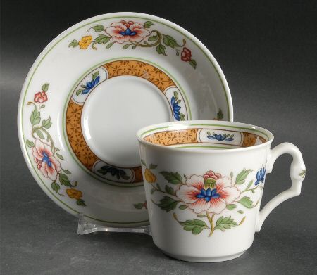 Parnass Flat Cup & Saucer Set