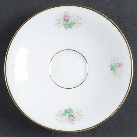 Petite Rose Saucer for Demitasse Cup