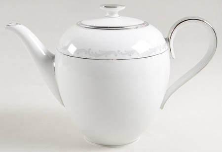 Platinum Arc Coffee Pot & Lid