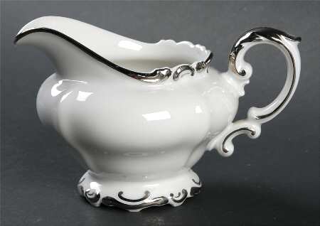 Platinum Baroque Creamer