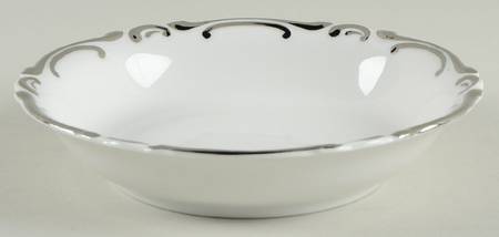 Platinum Baroque Fruit/Dessert (Sauce) Bowl
