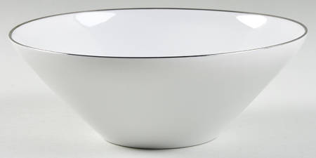 Platinum Band 7" Round Vegetable Bowl