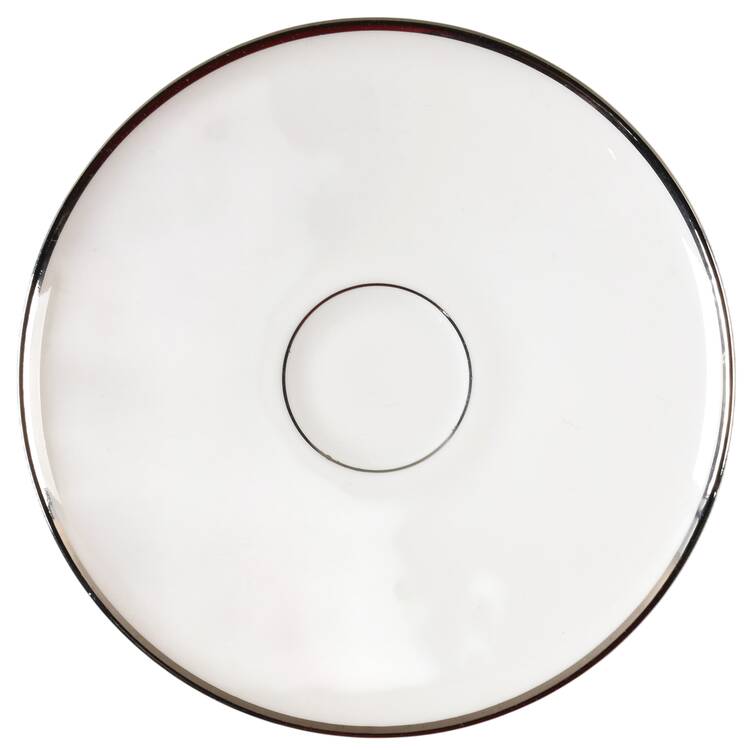 Platinum Band Saucer for Demitasse Cup