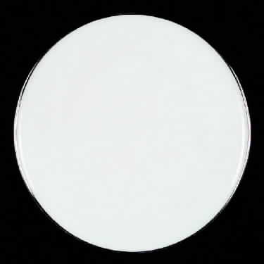 Platinum Band Salad Plate