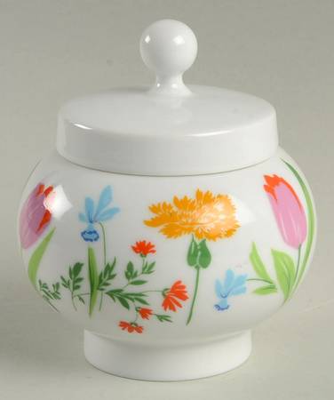Primavera Sugar Bowl & Lid