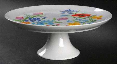 Primavera 11" Diameter Pedestal Cake Stand