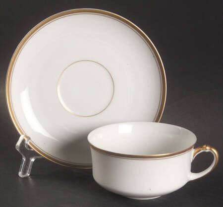 Princess Flat Cup & Saucer Set