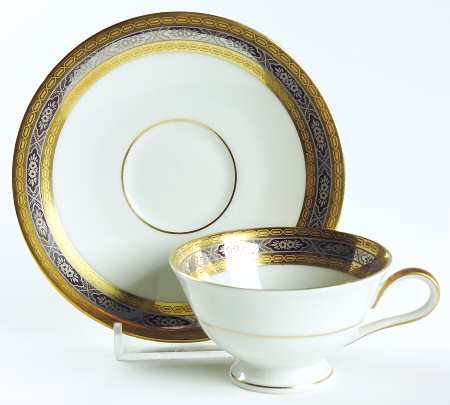 Regal Footed Demitasse Cup & Saucer Set