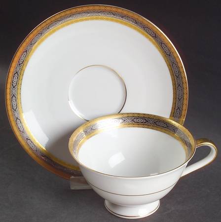 Regal Footed Cup & Saucer Set